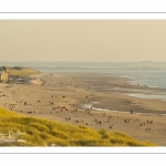 Quend-Plage vue depuis les dunes de Fort-Mahon