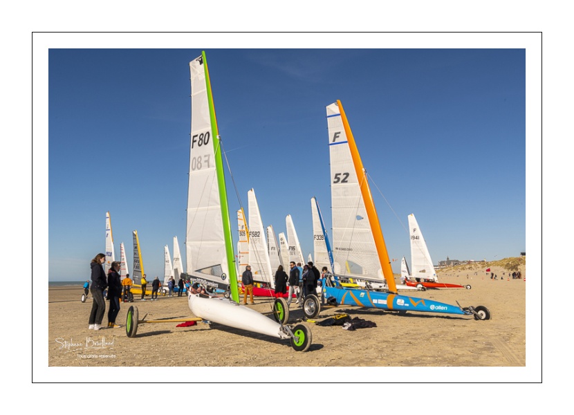 Grand Prix char-à-voile de Berck-sur-mer, Classe 2, 3, Formule A, Standart.