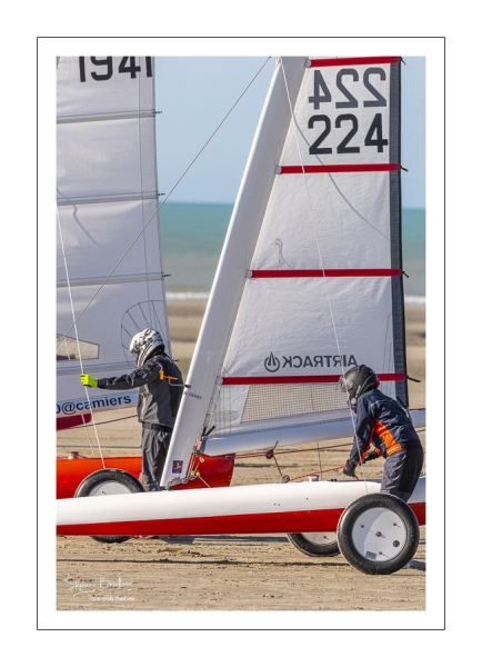 Grand Prix char-à-voile de Berck-sur-mer, Classe 2, 3, Formule A, Standart.