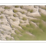 Graphisme des bancs de sable en baie de Somme