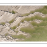 Graphisme des bancs de sable en baie de Somme