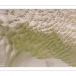 Graphisme des bancs de sable en baie de Somme