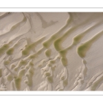 Graphisme des bancs de sable en baie de Somme