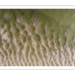 Graphisme des bancs de sable en baie de Somme