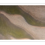 Graphisme des bancs de sable (vue aérienne)