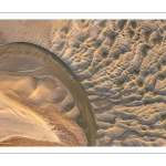 Graphisme des bancs de sable en baie de Somme