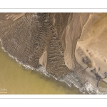 Graphisme des bancs de sable en baie de Somme