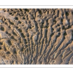 Graphisme des bancs de sable en baie de Somme