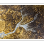 Graphisme des bancs de sable à marée basse