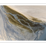 Graphisme des bancs de sable à marée basse