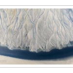 Graphisme des bancs de sable à marée basse