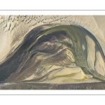 Graphisme des bancs de sable à marée basse