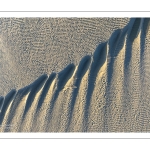 Graphisme des bancs de sable à marée basse