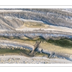 Graphisme des bancs de sable à marée basse