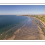 la baie de Wissant entre le cap Gris-nez et le cap Blanc-nez