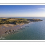 la baie de Wissant entre le cap Gris-nez et le cap Blanc-nez