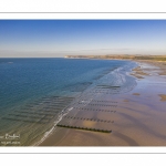 la baie de Wissant entre le cap Gris-nez et le cap Blanc-nez