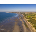 la baie de Wissant entre le cap Gris-nez et le cap Blanc-nez