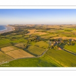 la baie de Wissant entre le cap Gris-nez et le cap Blanc-nez