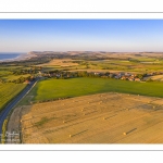 la baie de Wissant entre le cap Gris-nez et le cap Blanc-nez