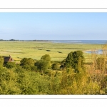 vue sur la baie de somme depuis les hauteurs du Cap Hornu