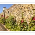 Les rues de la citée médiévale de Saint-Valery au printemps