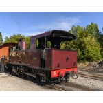 Le petit train de la baie de Somme en gare du Crotoy