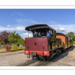 Le petit train de la baie de Somme en gare du Crotoy