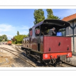 Le petit train de la baie de Somme en gare du Crotoy