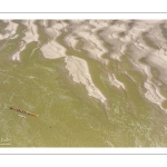 Pirogue polynésienne (Va'a) en baie de Somme