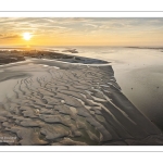 Coucher de soleil sur la pointe du Hourdel