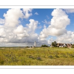 Vue sur le village du Hourdel