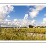 Vue sur le village du Hourdel