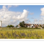 Vue sur le village du Hourdel