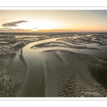 Aube sur la baie de Somme