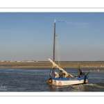 Flobart sortant du port du Hourdel face au Crotoy