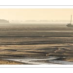 Voilier échoué en baie de Somme