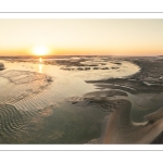 aube sur la baie de Somme