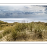 ciel menaçant sur les dunes