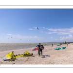 Kitesurf en baie de Somme au Crotoy