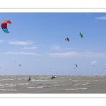 Kitesurf en baie de Somme au Crotoy