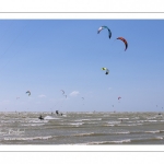 Kitesurf en baie de Somme au Crotoy