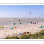 Kitesurf en baie de Somme au Crotoy