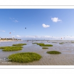 Kitesurf en baie de Somme au Crotoy