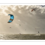 Kitesurf sur la plage du Crotoy