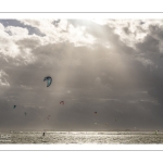 Kitesurf sur la plage du Crotoy