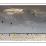 Kitesurf sur la plage du Crotoy