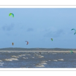 Kitesurf au Crotoy en baie de Somme