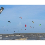 Kitesurf au Crotoy en baie de Somme