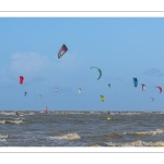 Kitesurf au Crotoy en baie de Somme